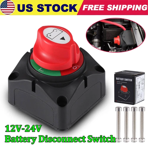 Batterietrennschalter Cut/Shut Off 275-1250Amp Marine Boot Wohnmobil Camper 12V-48V - Bild 1 von 9