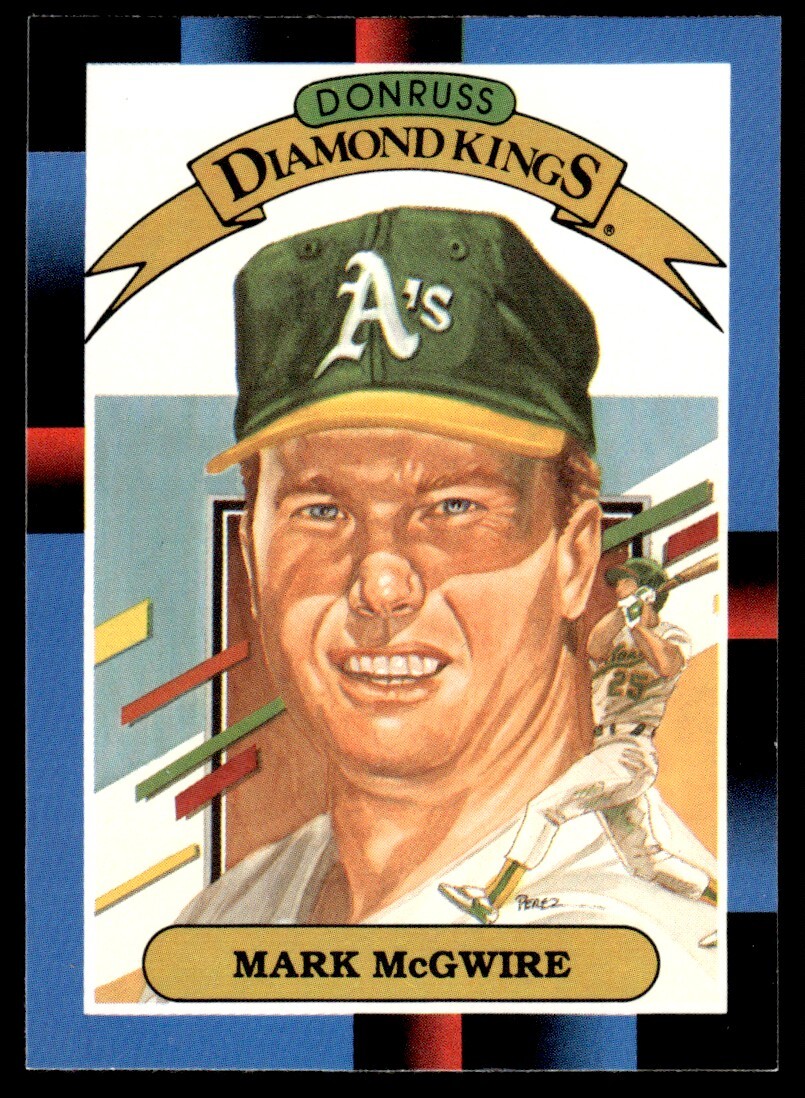 Mark Mcgwire #1 Baseball Cards 1988 Donruss trading card — raw and PSA graded price guide