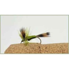 Wulff Trout Flies, 6 Barbless Olive Wulff, Mayflies Size 10 Best Early Season
