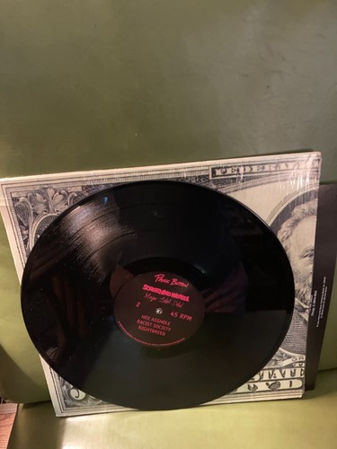 Screeching Weasel / Major Label Debut LP Vinyl Panic Button Lookout! Records EX! - Picture 2 of 3