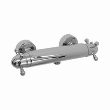 Shower Bar Mixer Valve Gallant Thermostatic Traditional Chrome Brass ENKI T38
