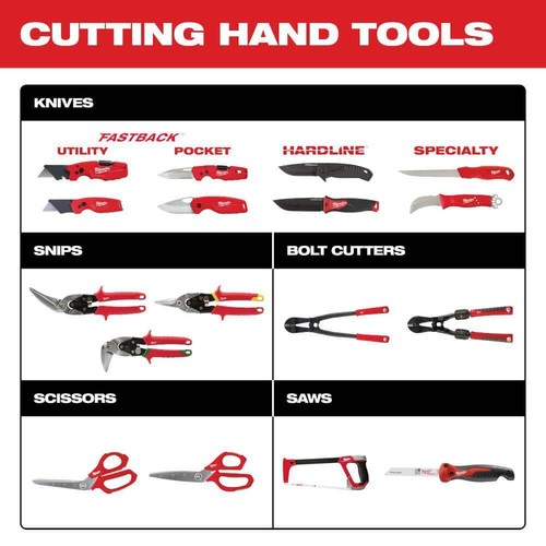 Milwaukee Hand Tool Bolt Cutter 18" / 24" w/ 3/8" / 7/16" Maximum Cut Capacity - Picture 2 of 2