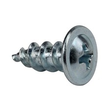 #8 x 1/2" Standard Thread Phillips Truss Head Screws, Zinc ROKS8X12TPSZ