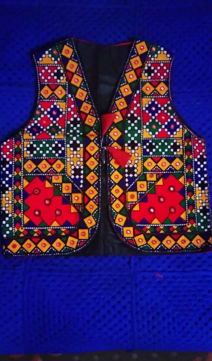 Embroidered koti jacket cheap