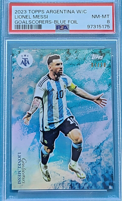 2023 Topps Argentina World Champions Goalscorers Lionel Messi 1/10