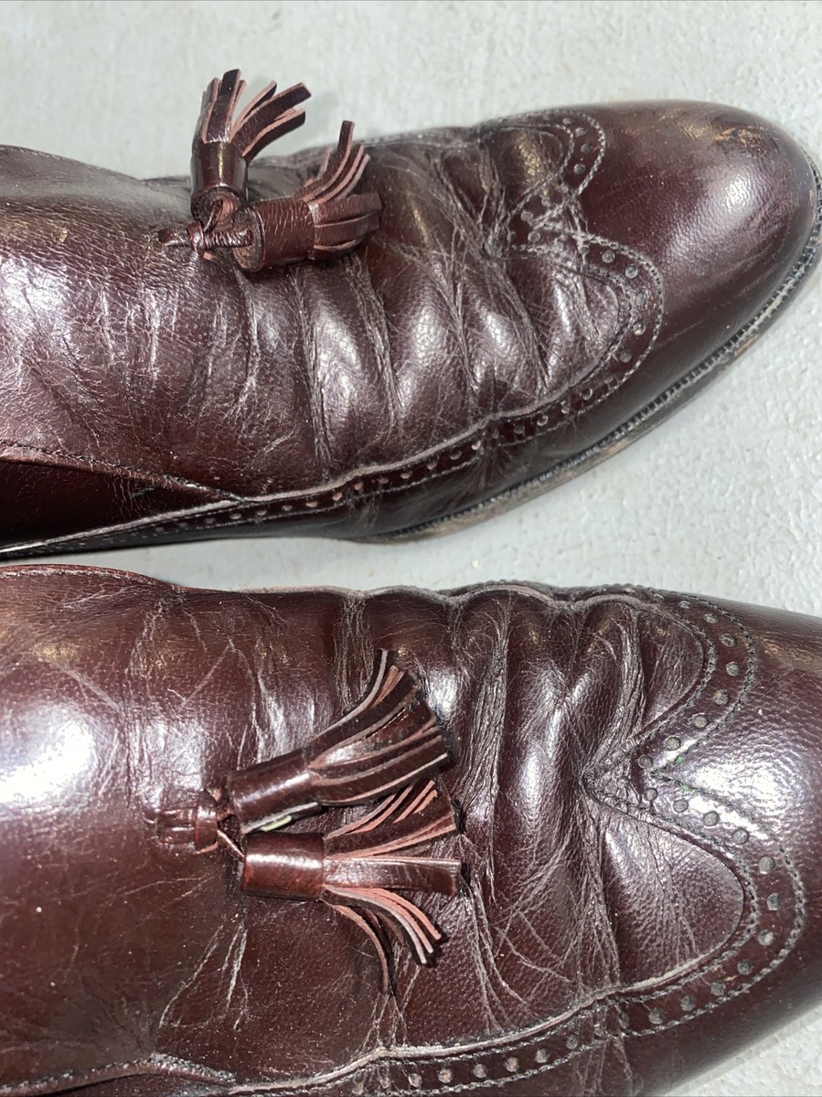 VTG Embassy Collection by Hanover dress shoes men’s 9 D leather brown Vintage s-l400.jpg main image 3