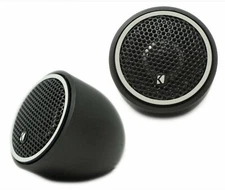 Kicker CST204, CS Series 3/4" Tweeters w/ Crossofer (46CST204)
