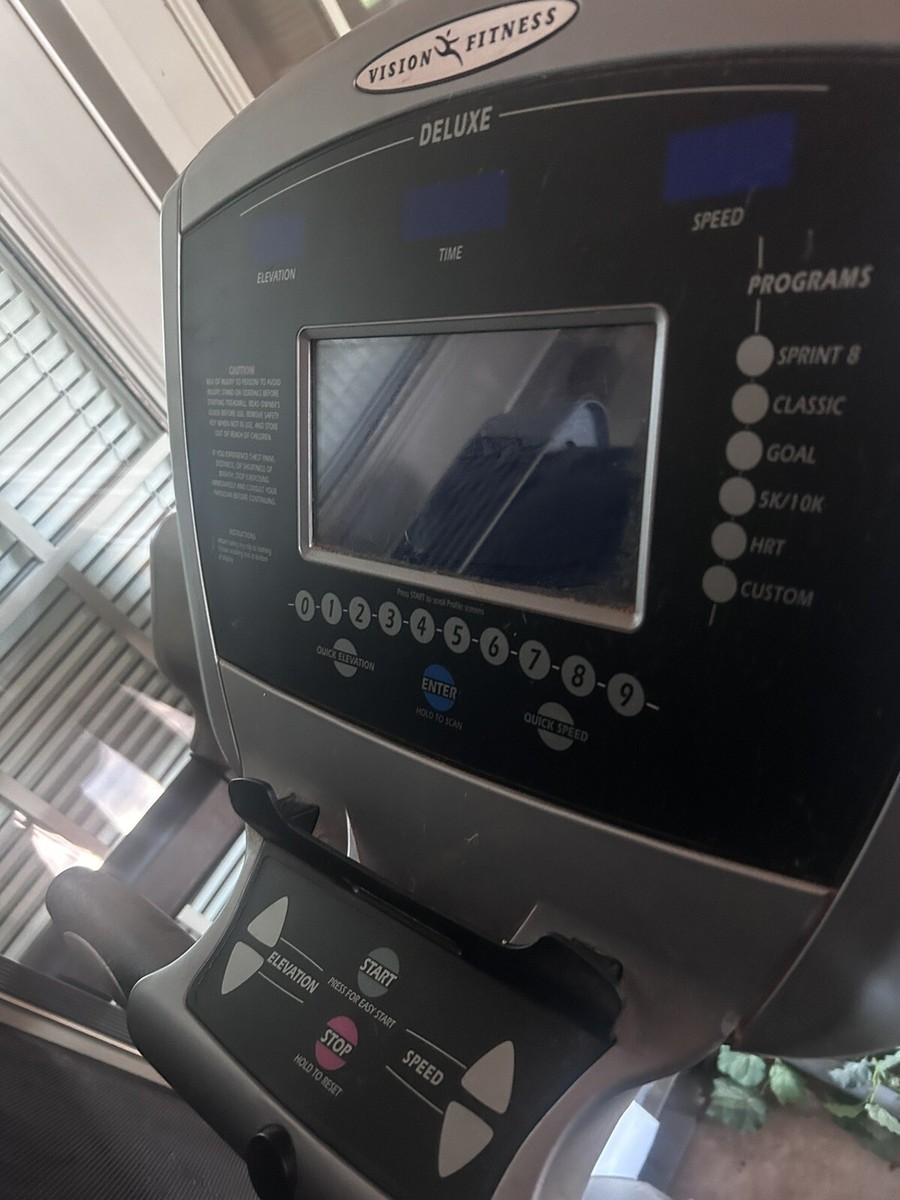 Fitness Treadmill T9550 Vision Fitness T9550 Manual AB Engineering