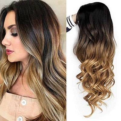 Sexy Women S Fashion Wavy Long Straight Curly Hair Full Wigs