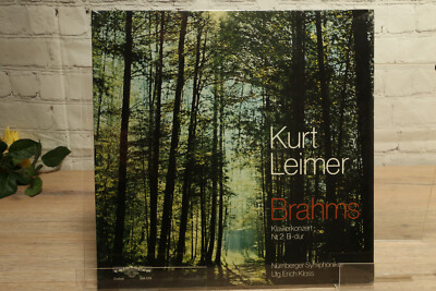 K. Leimer Brahms Nürnberger Symphoniker Kloss KLAVIERKONZERT 2 Colos 579  LP NEW