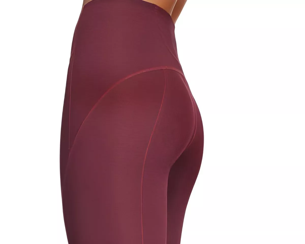 LNDR Women's Burgundy Marl Scuba Ultra Form Legging #AL794 NWT