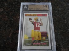 2005 Bazooka #190 Aaron Rodgers Rookie RC BGS 9.5