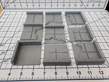Water Wall Tiles - EC3D - DND - Pathfinder - Dungeons & Dragons - RPG - Tabletop