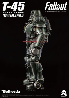 Threezero Fallout 1/6 Scale T-45 Power Armor NCR Salvaged Action