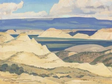 Maynard Dixon - Boulder Valley - 1945 Western Landscape Vista - Fine Art Print