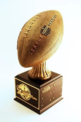 LEAGUE CHAMPION FANTASY FOOTBALL TROPHY 12 YEAR PERPETUAL- FREE ENGRAVING!!!