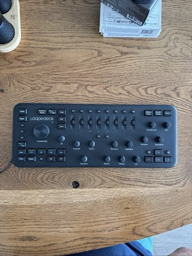 Loupedeck LD+ Plus Photo and Video Editing Console for Adobe Lightroom - Black