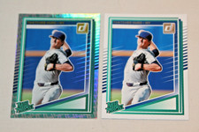 THATCHER HURD (2) 2025 DONRUSS RATED PROSPECT & LIBERTY EMOJI #133 NEW YORK