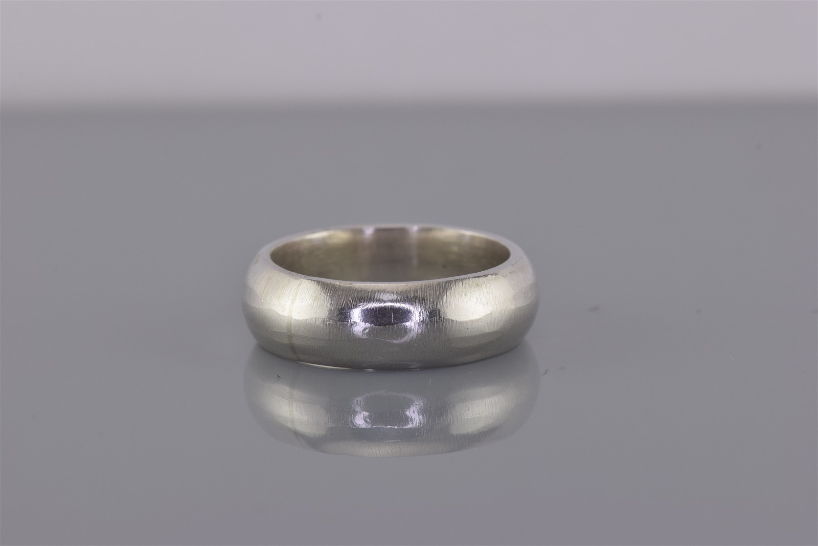 Sterling Silver 7mm Round Solid Classic Band Ring… - image 7