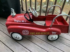 Pacific Cycle By Instep Toy Pedal Fire Truck Engine 7 Fire And Rescue