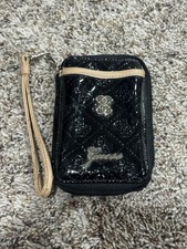 Vtg Guess Wristlet Wallet - Black