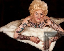 Vintage, Tattoo Art photography 11 x 14" Photo Print