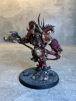 Daemon Prinz Khorne Kommission bemalt Warhammer 40K AoS