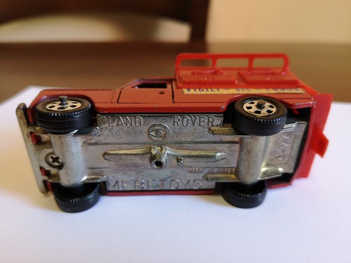 MEBETOYS A74 LAND ROVER VIGILI DEL FUOCO SCALA 1/43 - Imagen 6 de 6