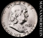 1963 Silver Franklin Half Dollar - Choice Gem Brilliant Unc+++  #L3943 — photo 1
