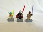 LEGO 852555 Star Wars Magnet Blocks Yoda, Mace Windu, Count Dooku Minifigures