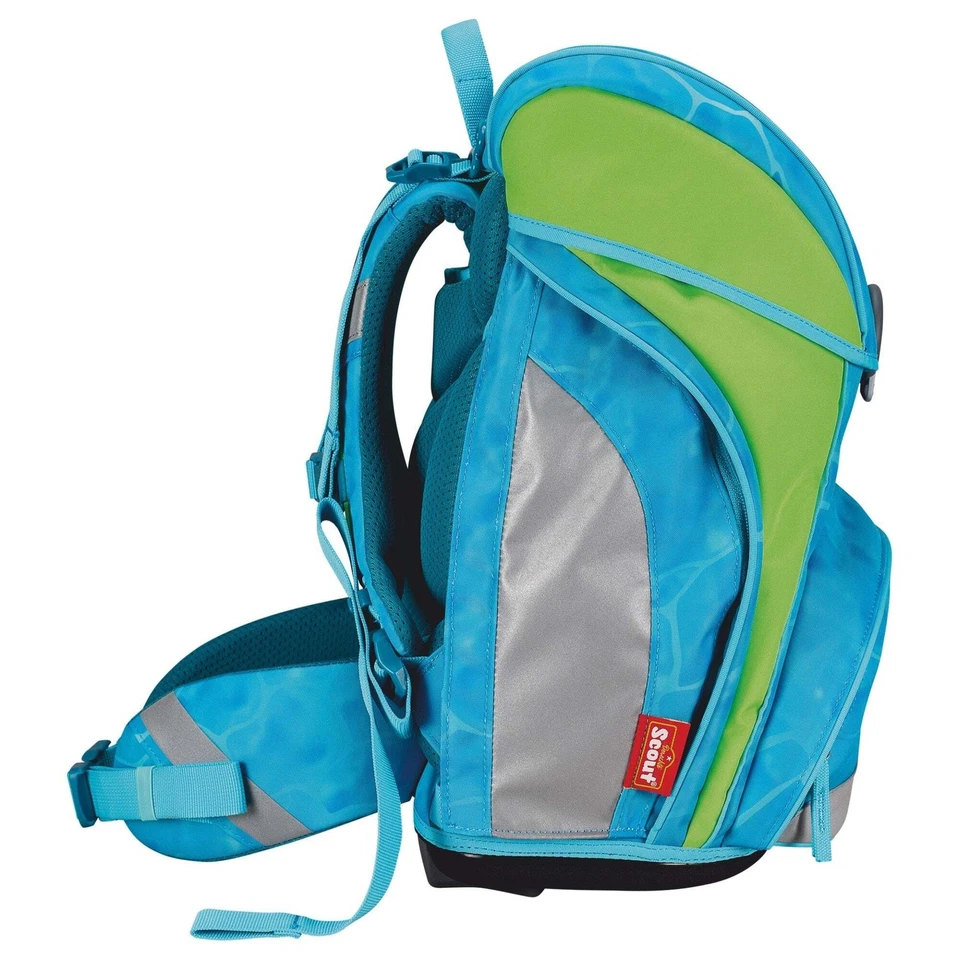 Scout Alpha DIN - Schulranzen Set 4 tlg. Water Lily *NEU* - Bild 3 von 4