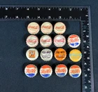 [15] VINTAGE PEPSI 1 CENT, COCA-COLA , ANDERSONS , PEE-WEE CORK BOTTLE CAPS