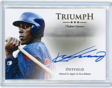 2019 Futera Unique VLADIMIR GUERRERO Triumph Auto /21 - Montreal Expos