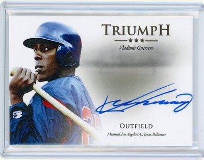 2019 Futera Unique VLADIMIR GUERRERO Triumph Auto /21 - Montreal Expos