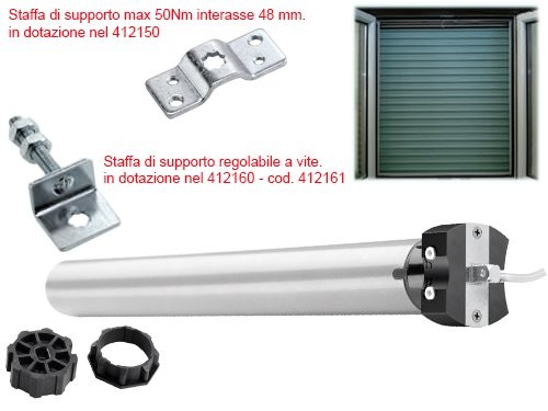 DM 45S-50/12 Motore 50Nm per Serrande e Avvolgibili Pesanti IP44