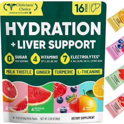 Venture Pal Hydration Packets + Liver Support- 1 Pound (Pack of 1), 1-variety
