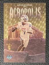 Kevin Jennings ~ 2025 Bowman Chrome U Acropolis Gold Vinyl SUPERFRACTOR #1/1 SMU