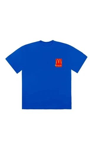 Travis Scott McDonald's Cactus Jack Action Figure Series T-shirt III Size m