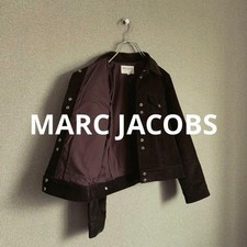 MARC JACOBS Cotton Corduroy Jacket Outerwear Dark Brown Lined Size 4 MJ1225033