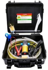 Fuel Transfer Pump 12V, Moves Up to 30 Gallons Of Gas or Diesel Per Hour, wit...