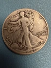 1942 Walking Liberty Half Dollar 90% Silver Very Good to Fine  #3619