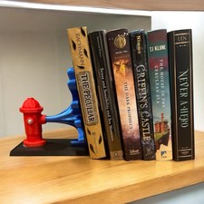 Bookend Fire Hydrant Splash Funny Gift