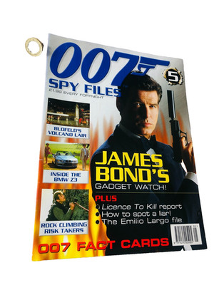 Magazine 007 Spy Files James Bond Mag Issue 5 Vintage ra