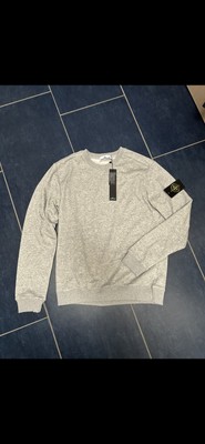 Stone Island Sweatshirt grau meliert L