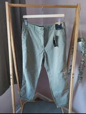 Marks and spencer ladies khaki chino trousers, size 10R, BNWT