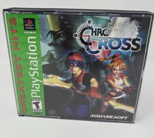 Chrono Cross Playstation 1 PS1 Complete CIB Authentic TESTED GREEN LABEL