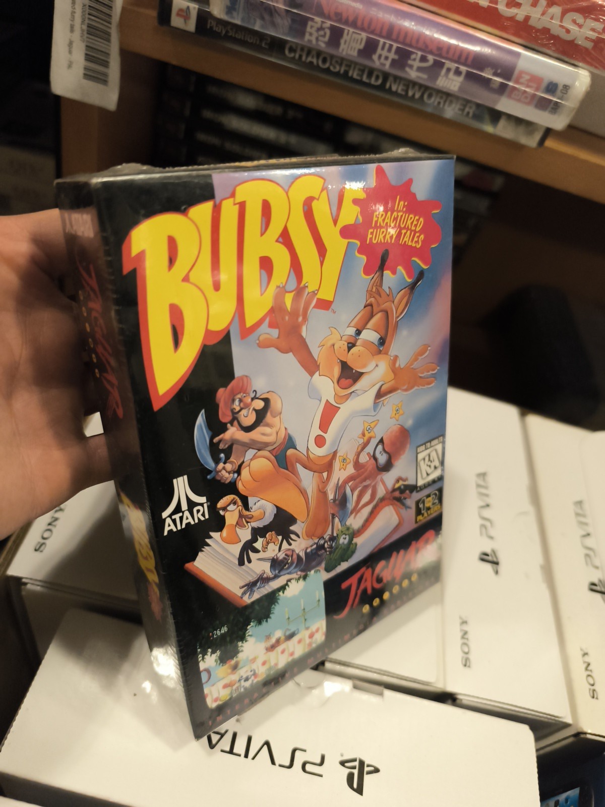 Bubsy in fractured furry tales Atari Jaguar Brand New Neuf