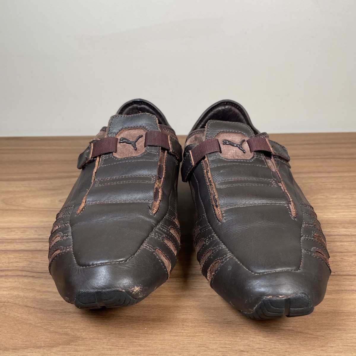 Puma Vedano V driving shoes- 
size 7 Puma Vedano V Driving Motorsport Shoes Brown | Mercari main image 2