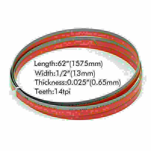 1575*13*0.65MM 14TPI M42 Bimetall Bandsägeblatt Sägeblatt Für Metall Holzschnitt - Picture 2 of 9
