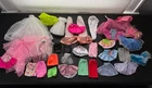 Vintage Barbie 80s/90s Skirt Lot of 33 Pieces Tutus Bridal Pencil Mini